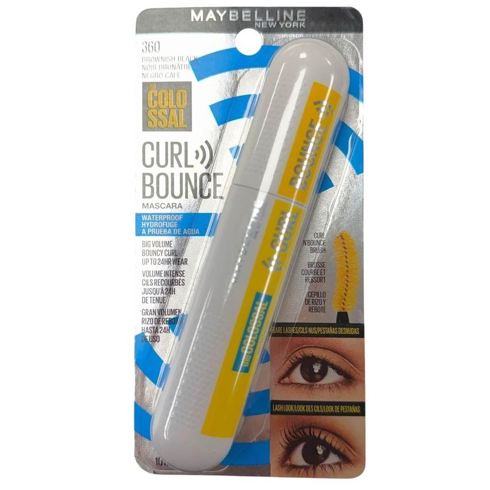 Maybelline The Colossal Curl Bounce Waterproof Mascara 360 Brownish Black